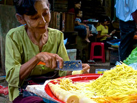 Making Bamboo Shoots-Yangon