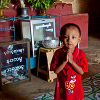 Boy at Sulamani Pagoda-Bagan