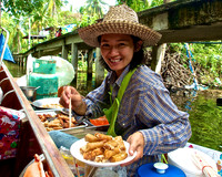 Spring Rolls on the Way to the Floating Market
