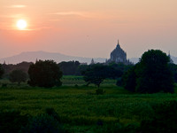 Sunset carriage ride-Bagan Plain