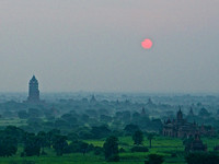 Sunrise on the Bagan Plain