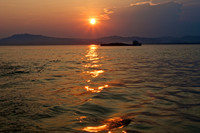 Irrawaddy River Sunset-Bagan