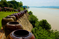 Sunset Garden Restaurant on the Irrawaddy River-Bagan