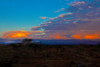Kenya Northern Frontier Sunset