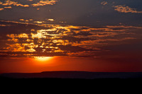 Sunset in the Mara Triangle, Kenya