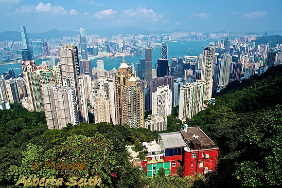 View from Victoria Peak--Hong Kong