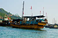 Stanley Harbor Junks-Hong Kong