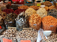 Tai Po Market Produce Stand-Hong Kong
