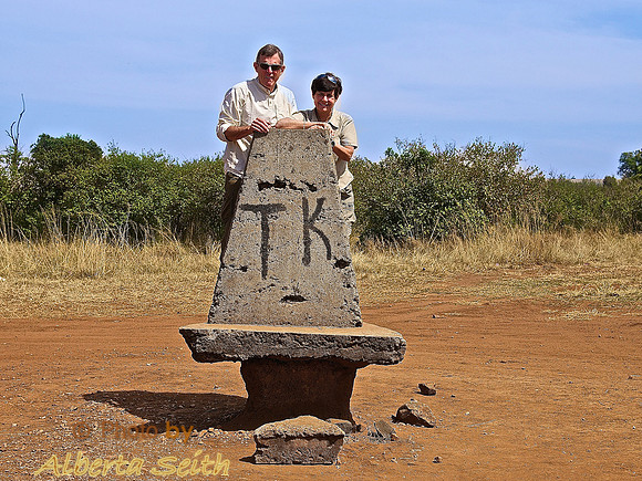 TK Rock Marks the Tanzania-Kenya Border