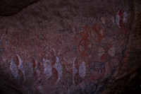 Maasai Rock Painting at the Ngong Rock Kopje-Tanzania