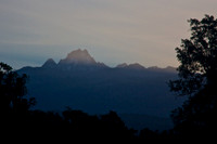 Mt Kenya at Dawn