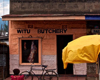 Typical Kenyan Village Butchery