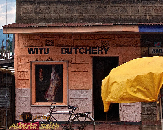 Typical Kenyan Village Butchery