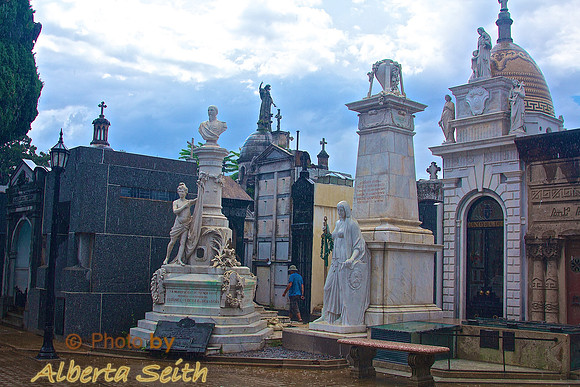 Recoleta Cemetery in Buenos Aries