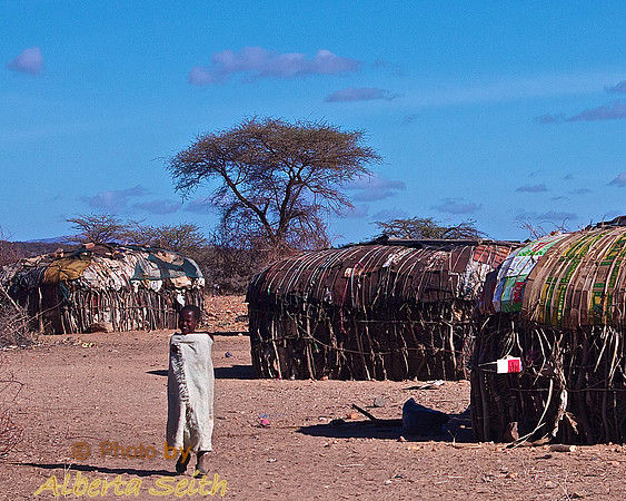 Child in the Samburu Village