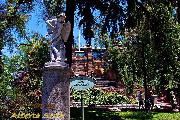 Touring Downtown Santiago