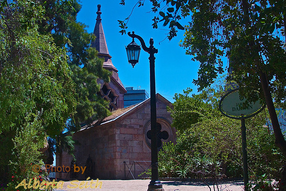 Touring Downtown Santiago