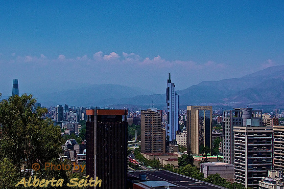 Touring Downtown Santiago