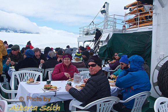 Lunch at Port Lockroy