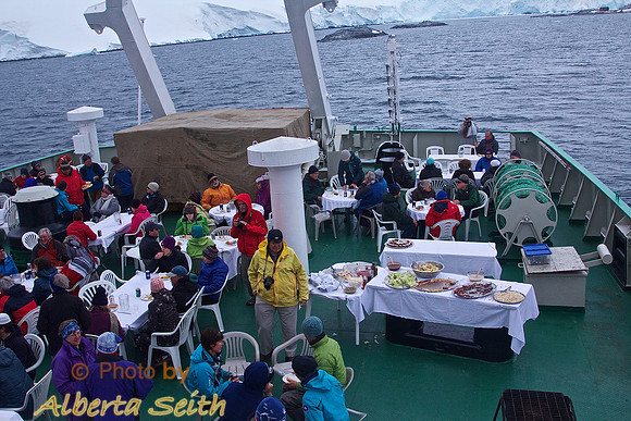 Lunch at Port Lockroy
